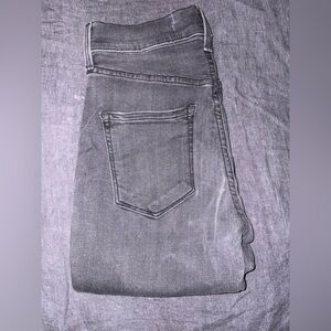 AYR black wash skinny jean high waisted
